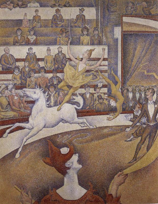 Georges Seurat The Circus Sweden oil painting art